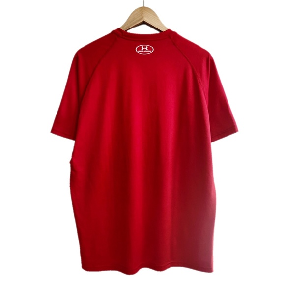 UNDER ARMOUR | Red Heatgear T-Shirt - Picture 2 of 4
